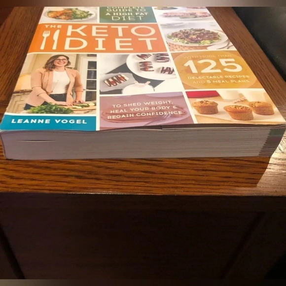 The Keto Diet: The Complete Guide to a High-Fat Diet Leanne Vogel Meal Plans - Picture 2 of 6